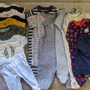 0-3m Unisex Baby Clothes Bundle